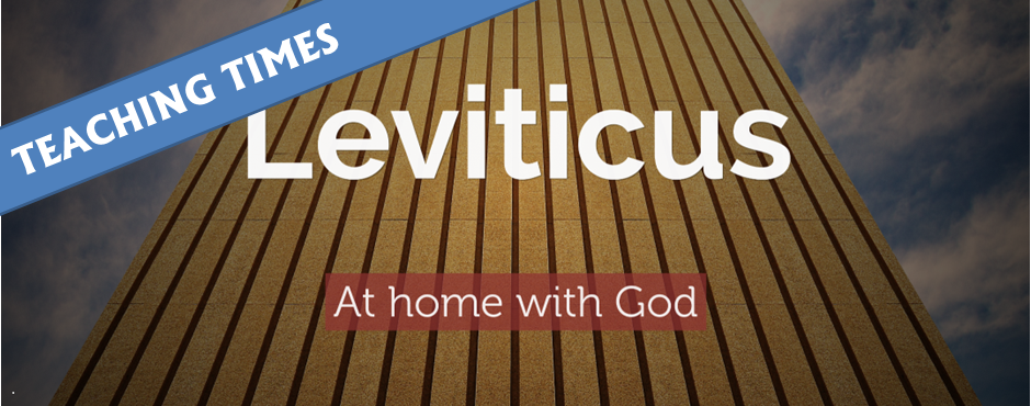 Leviticus: at home with God - teaching times